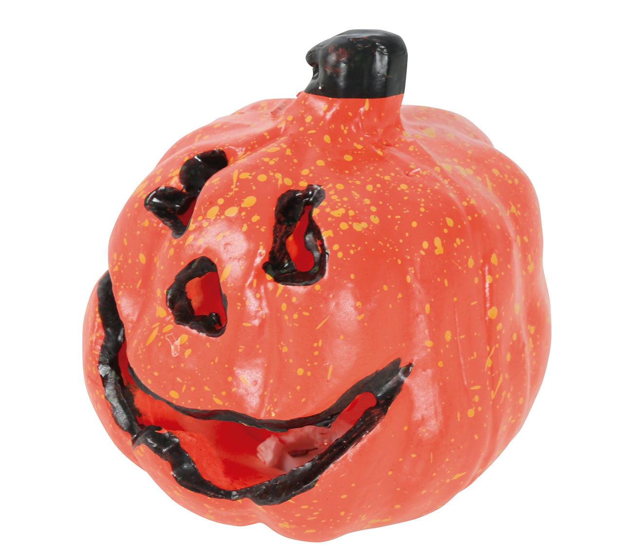 PUMPKIN WITH LIGHT 15 CM