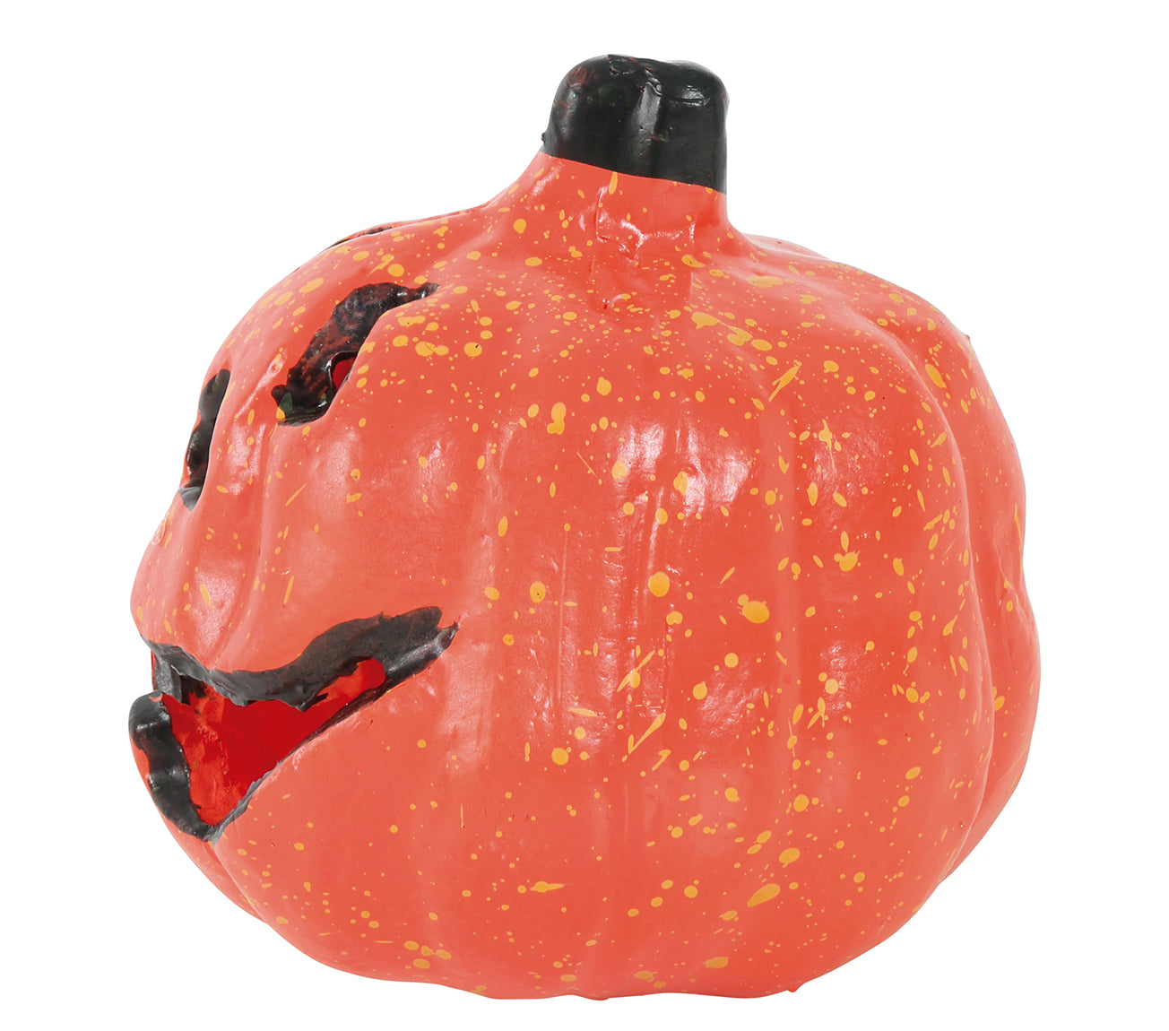 PUMPKIN WITH LIGHT 15 CM