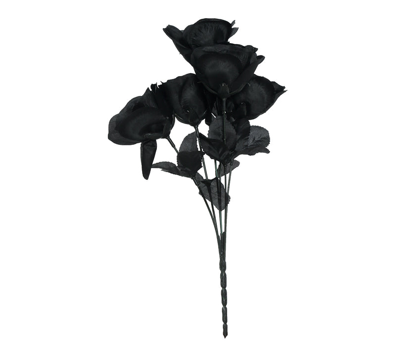 BLACK ROSES BRANCH, 35 CM