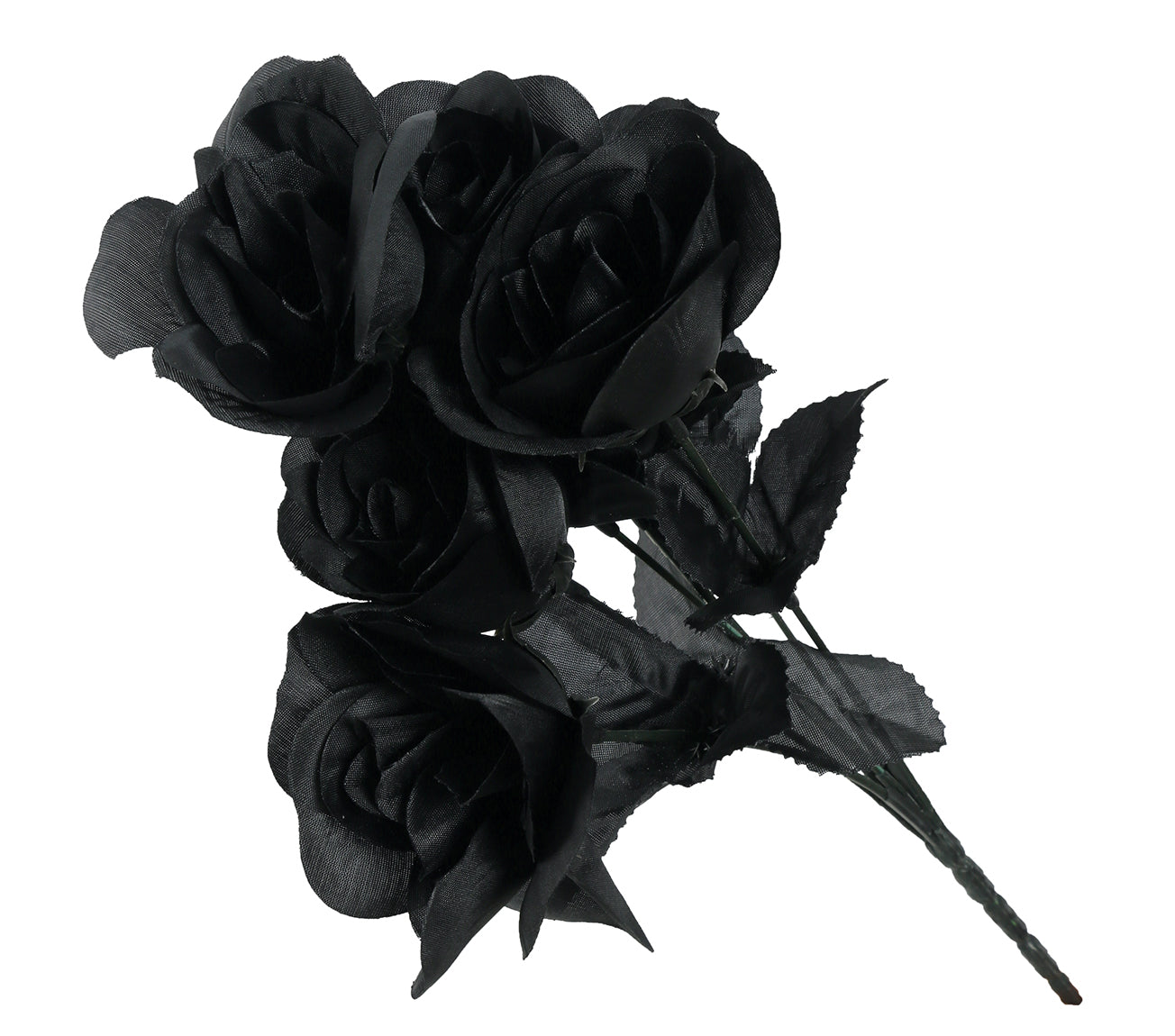 BLACK ROSES BRANCH, 35 CM