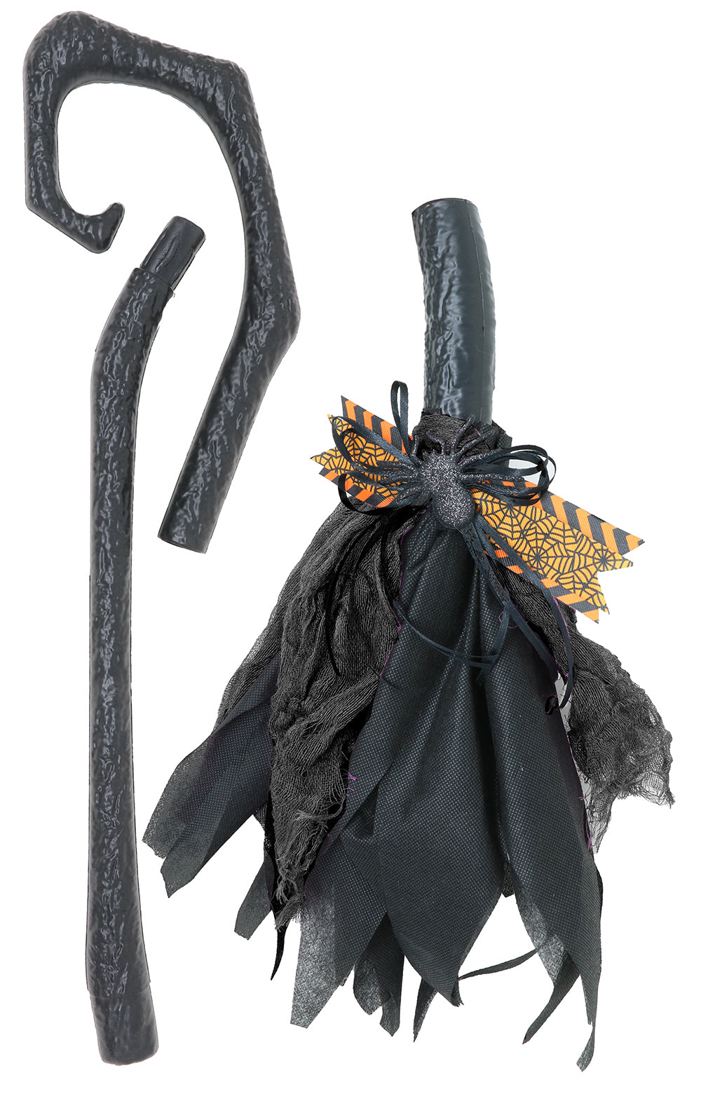 DETACHABLE WITCH BROOM 90 CMS