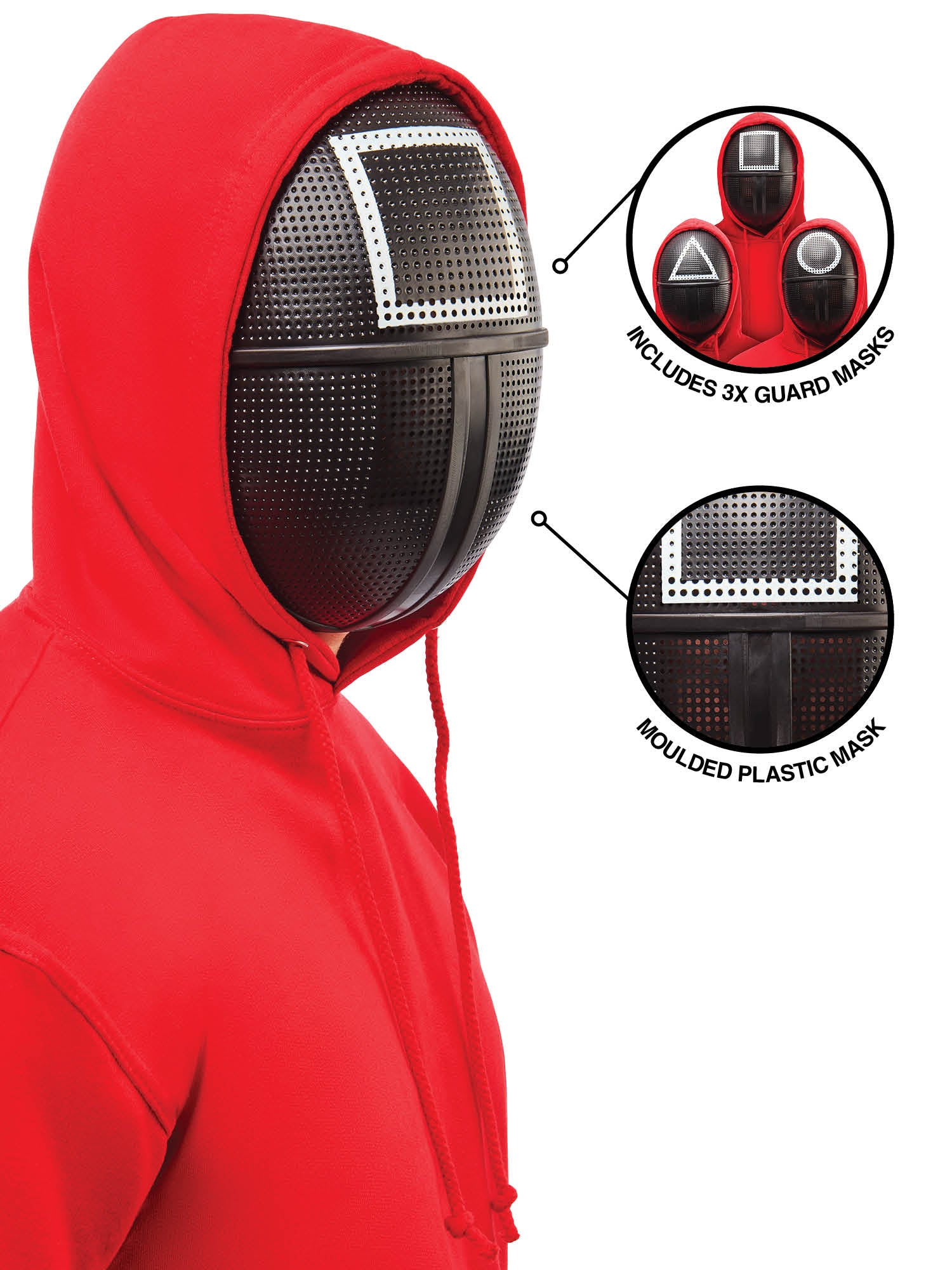 Guard Mask Three Piece Set