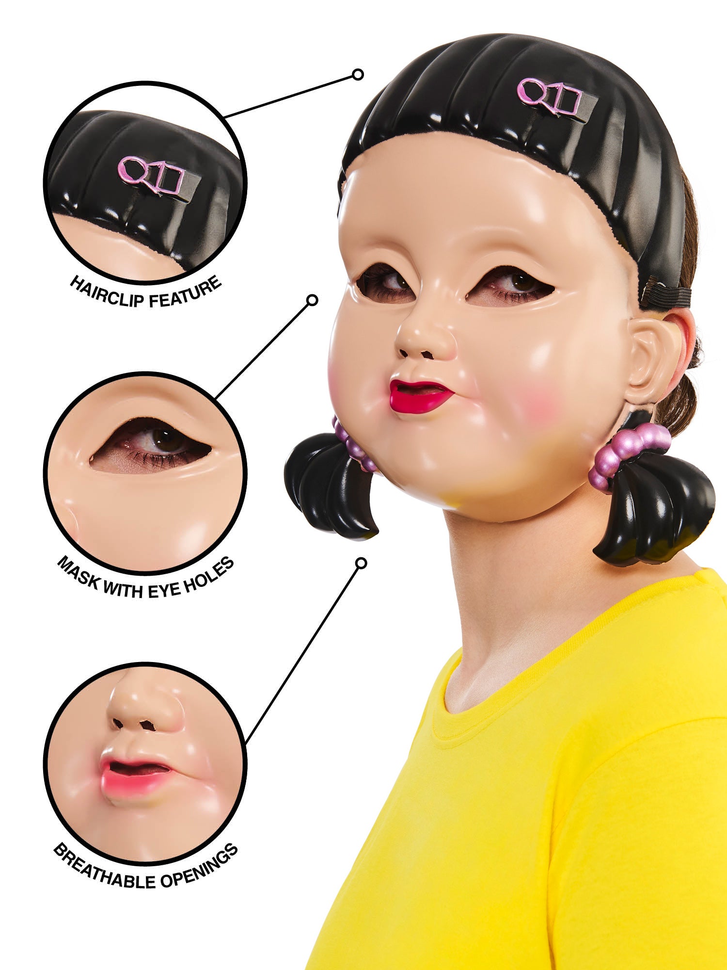Girl Doll Mask