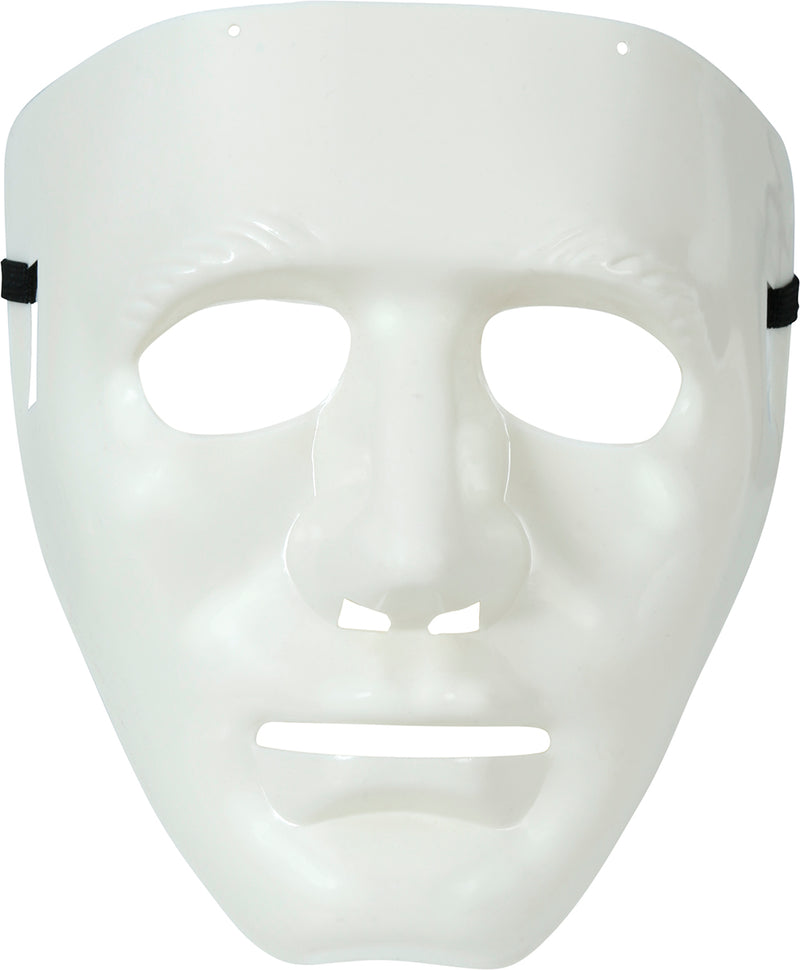 WHITE MASK, PVC, CHILDREN