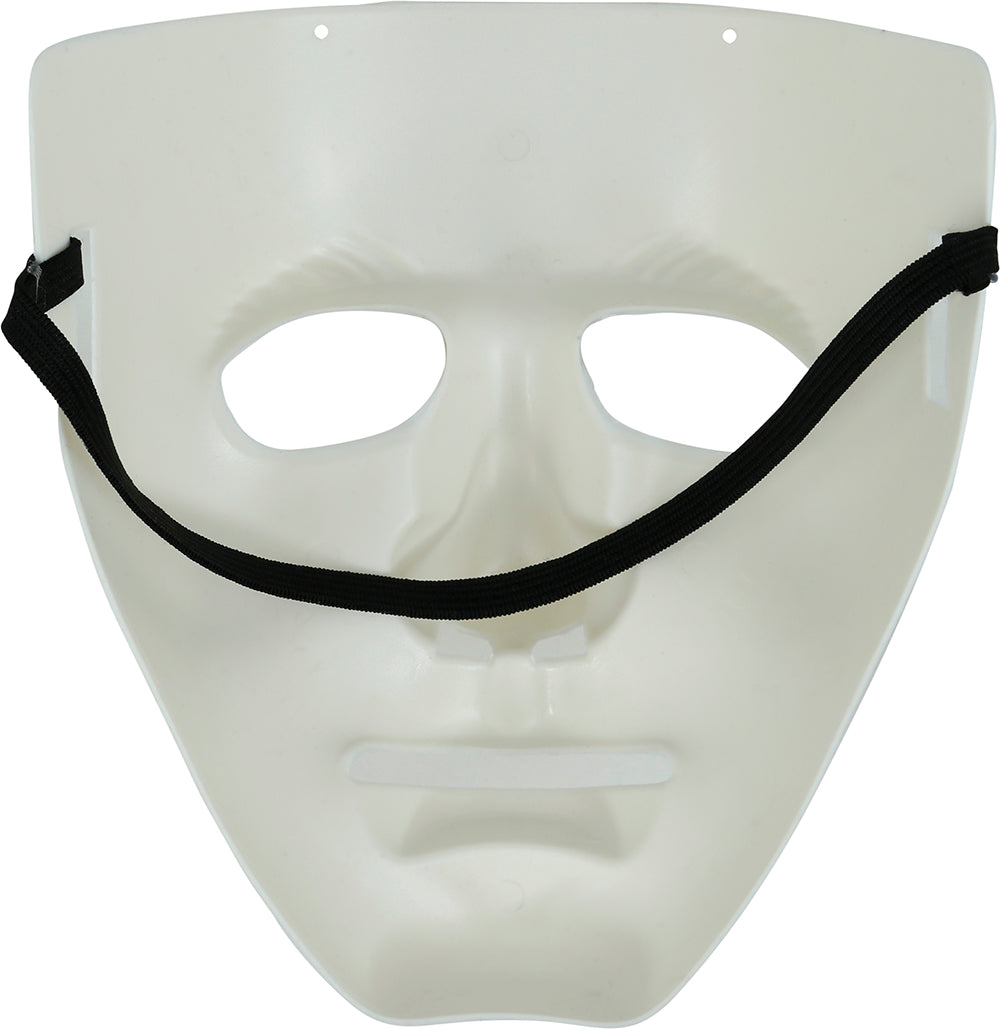WHITE MASK, PVC, CHILDREN