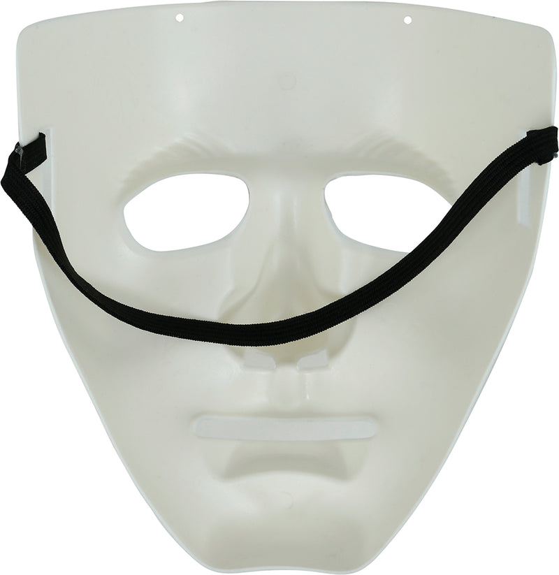 WHITE MASK, PVC, CHILDREN