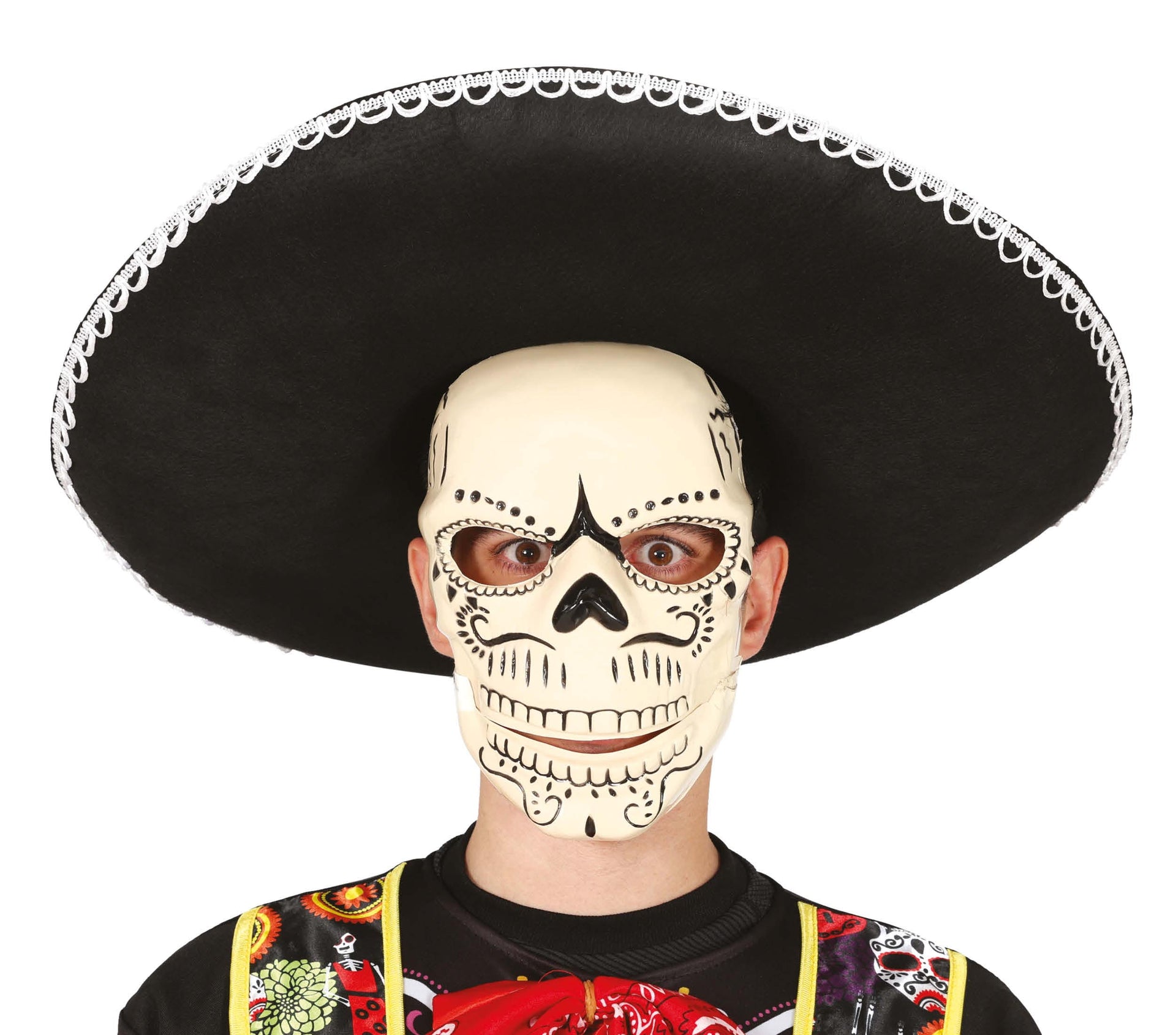 SKELETON MASK PVC