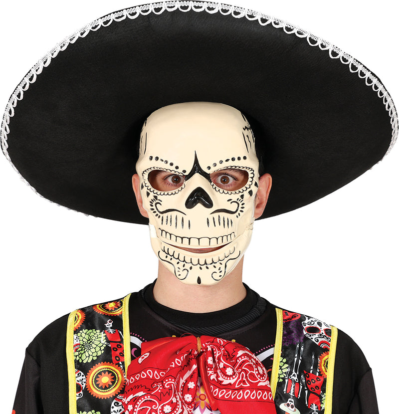 SKELETON MASK PVC