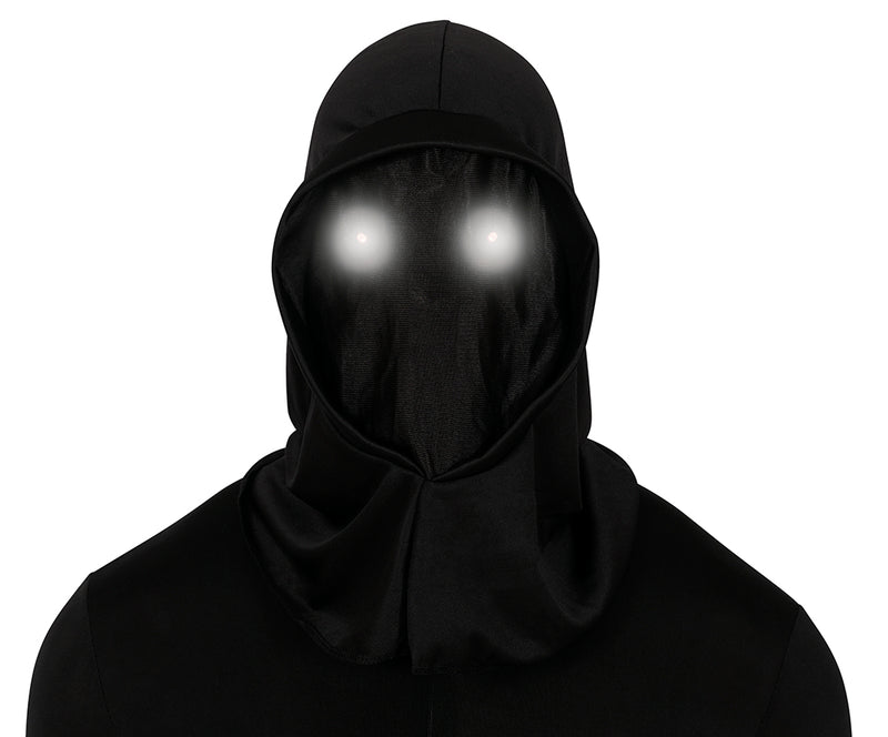 HOOD WITH LEDS IN THE EYES