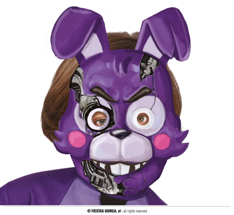 KILLER RABBIT MASK, PVC, CHILDREN