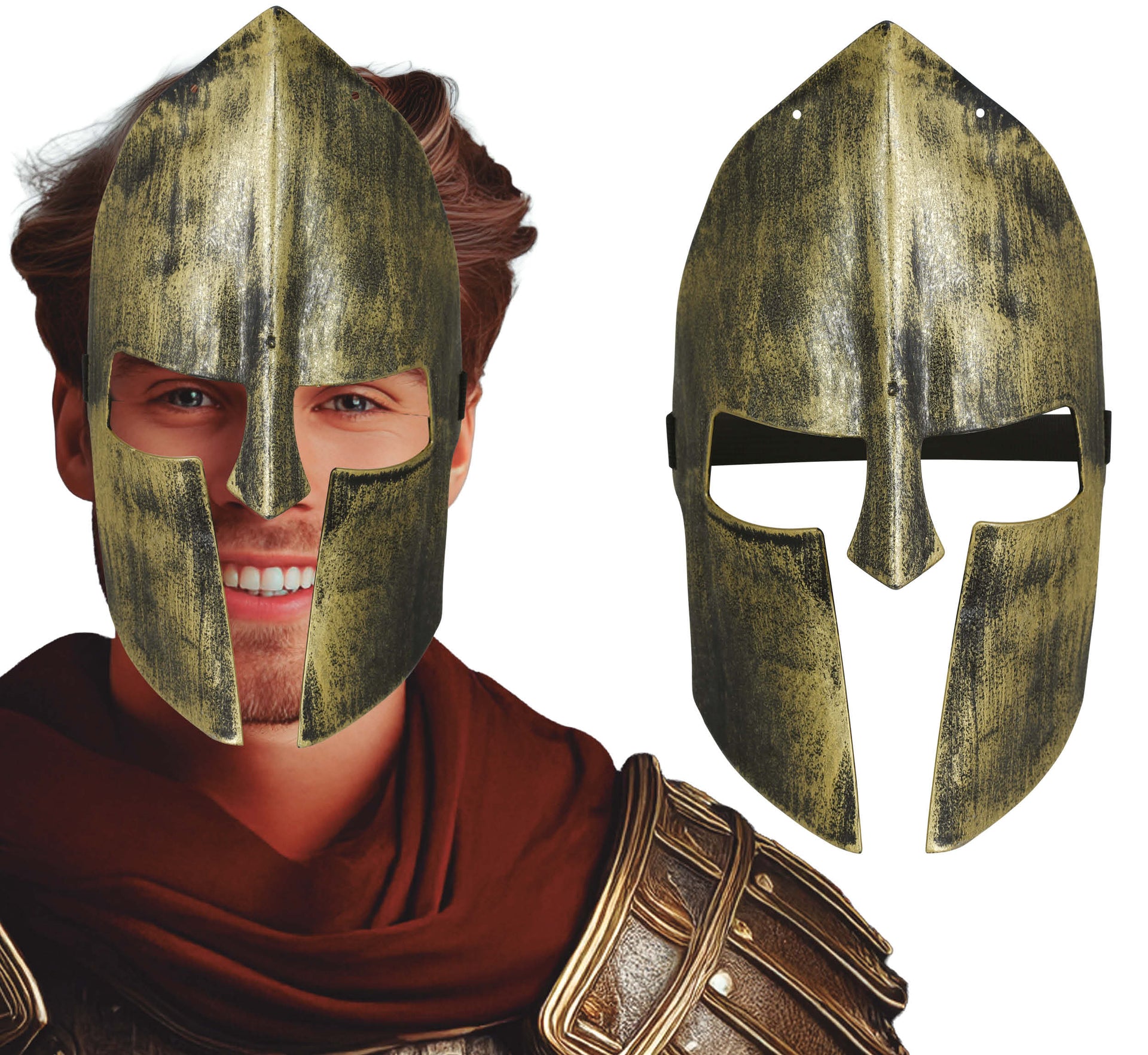 SPARTAN PVC MASK, ADULT