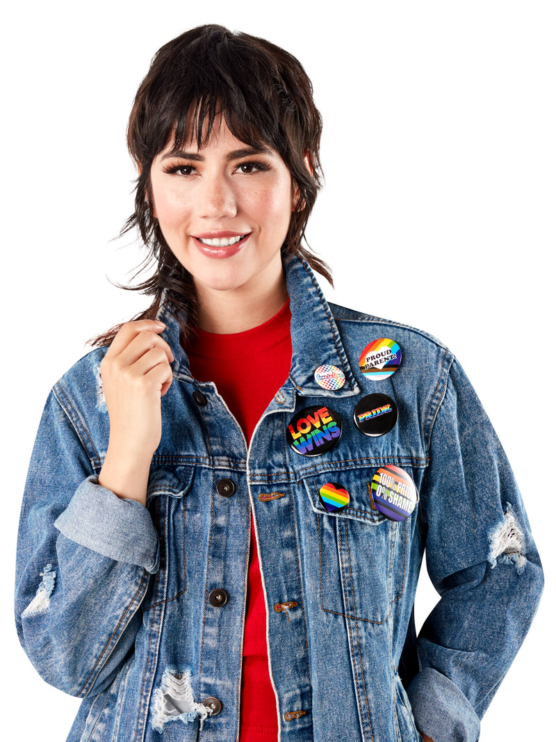 Pride - Pack Of 24 Rainbow Badges