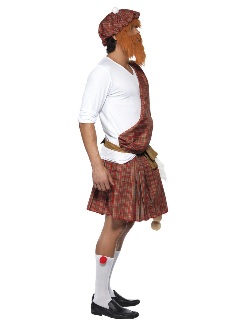 Well Hung Highlander Costume, Red - 4