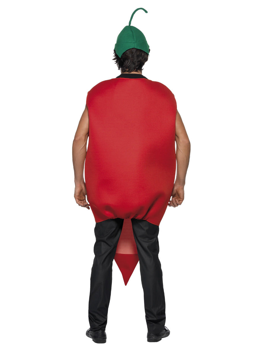 Chilli Pepper Costume, Red - 3
