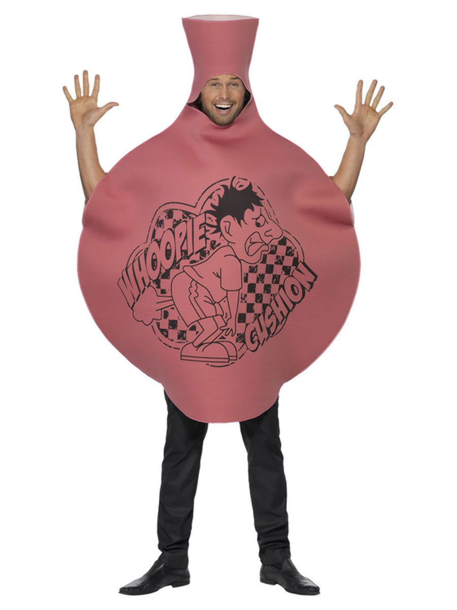 Whoopie Cushion Costume, Pink - 5