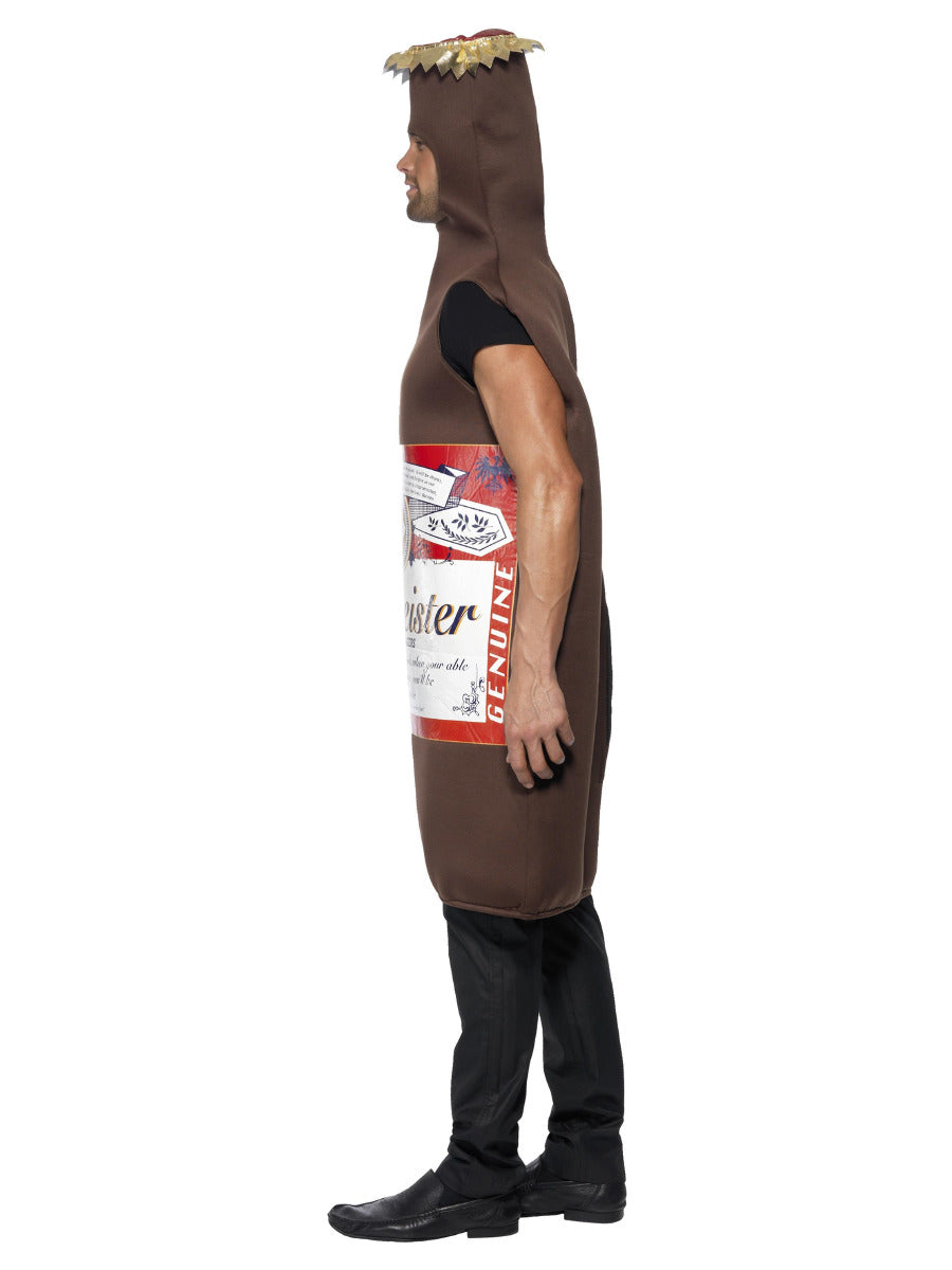 Studmeister Beer Bottle Costume, Brown - 4
