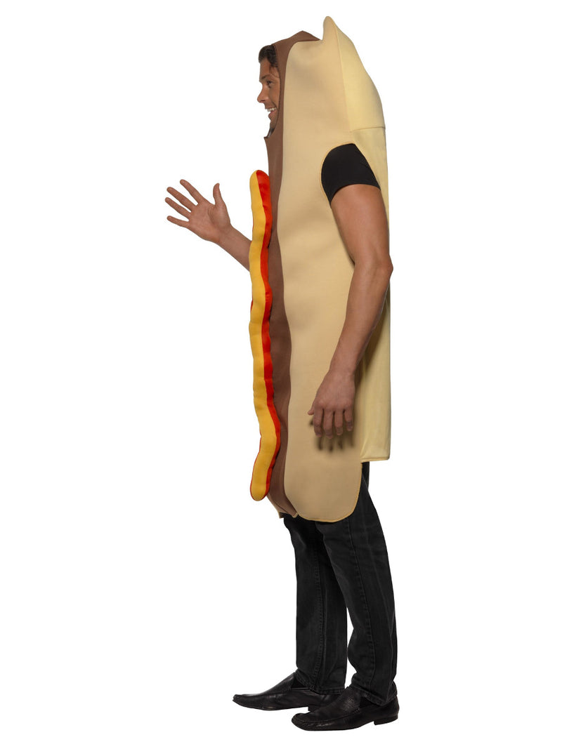 Giant Hot Dog Costume, Brown - 4