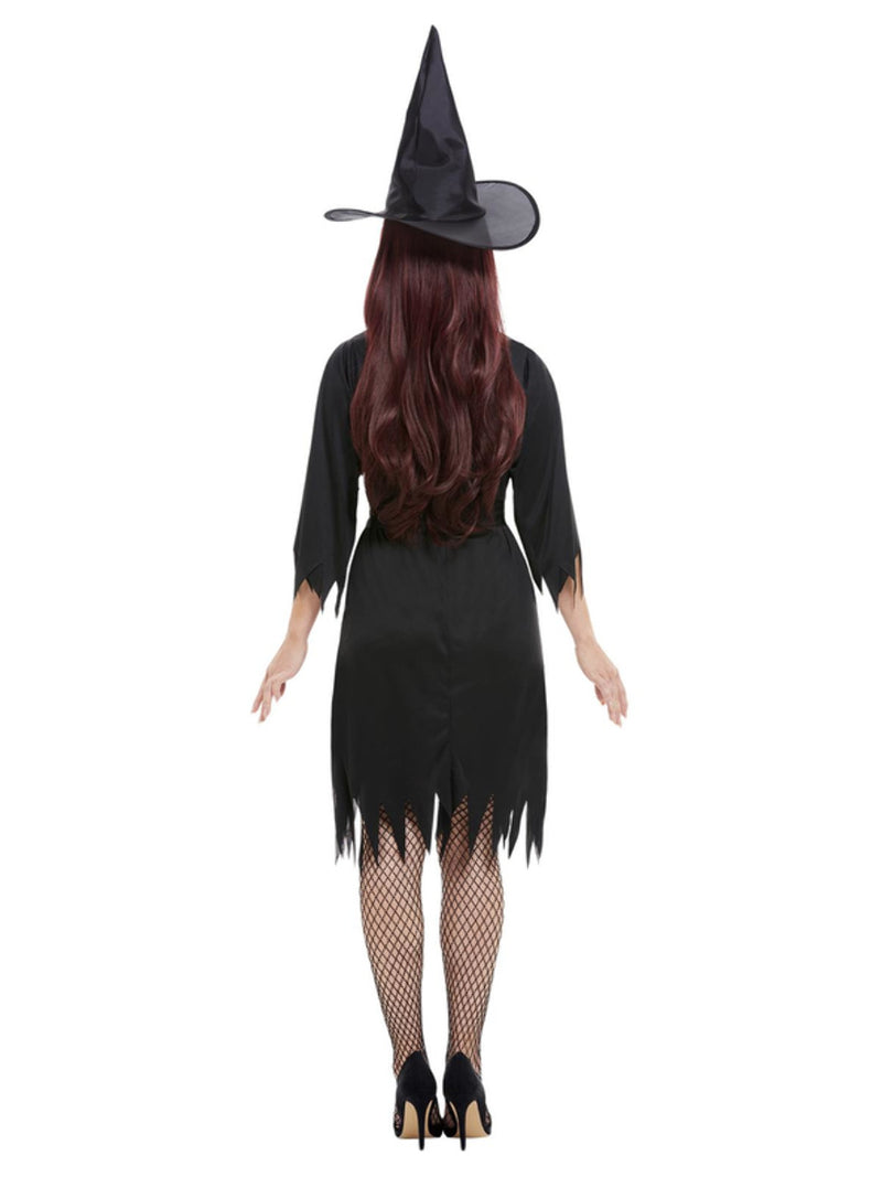 Spooky Witch Costume, Black - 3