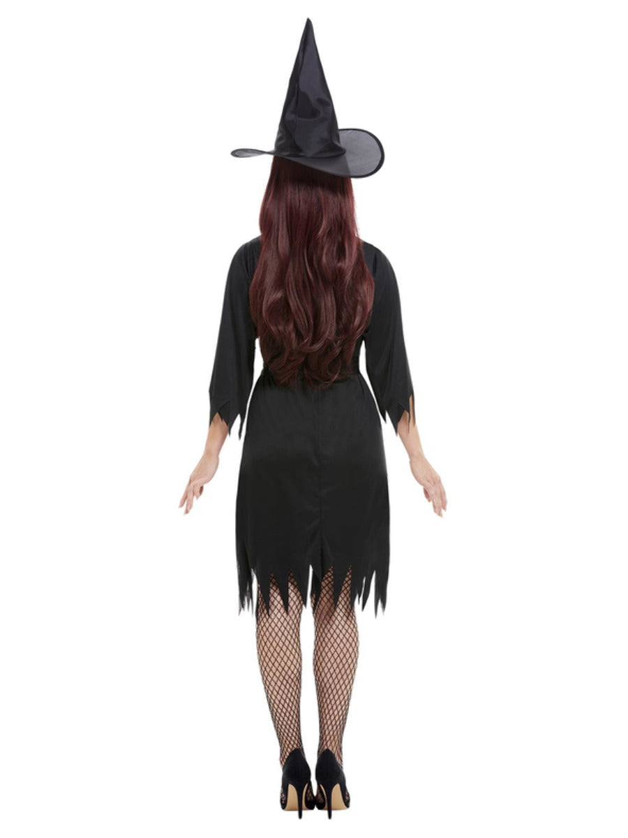 Spooky Witch Costume, Black - 3