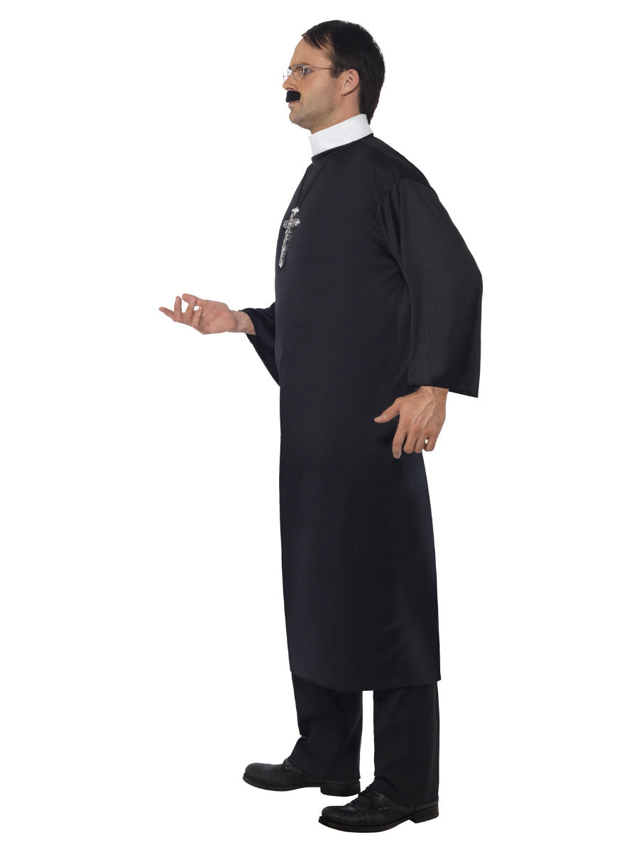 Priest Costume, Black - 4