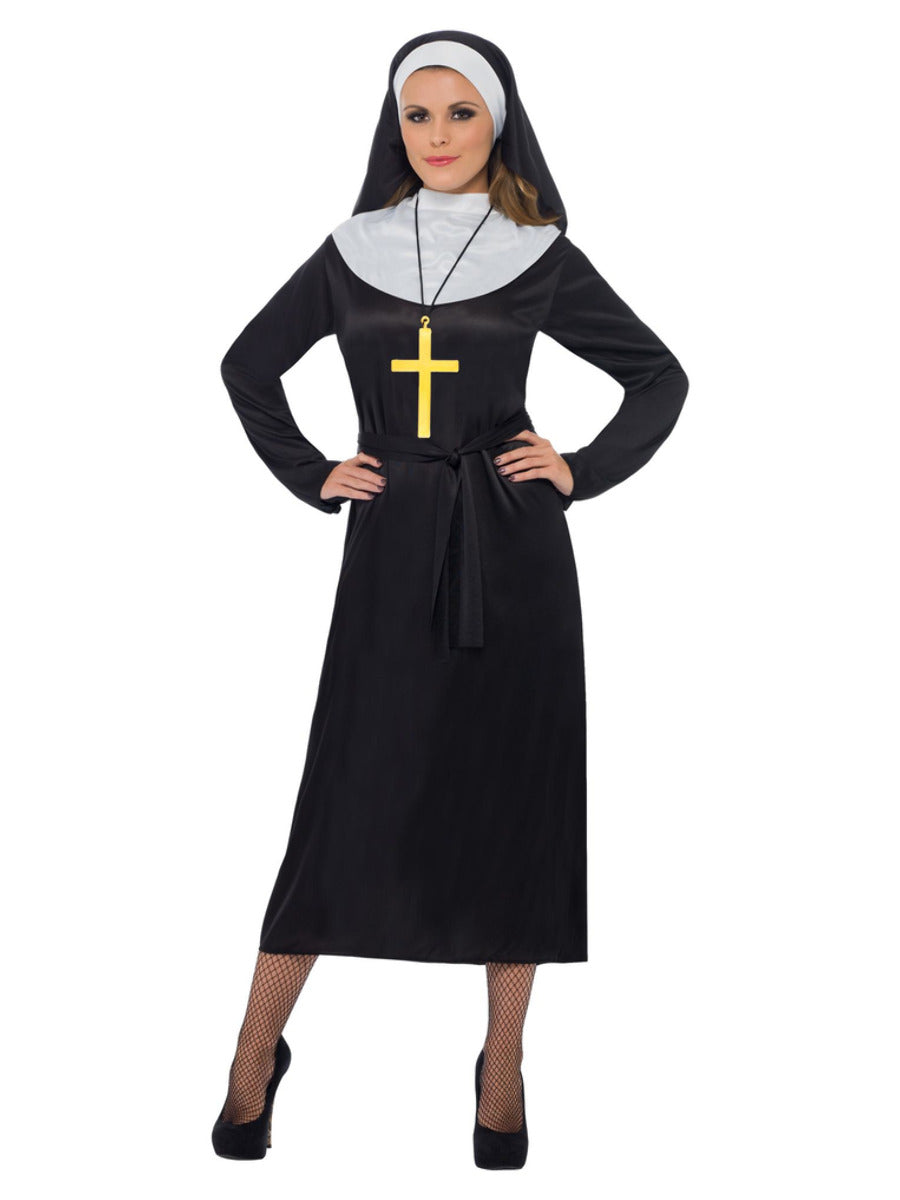 Nun Costume, Black - 1