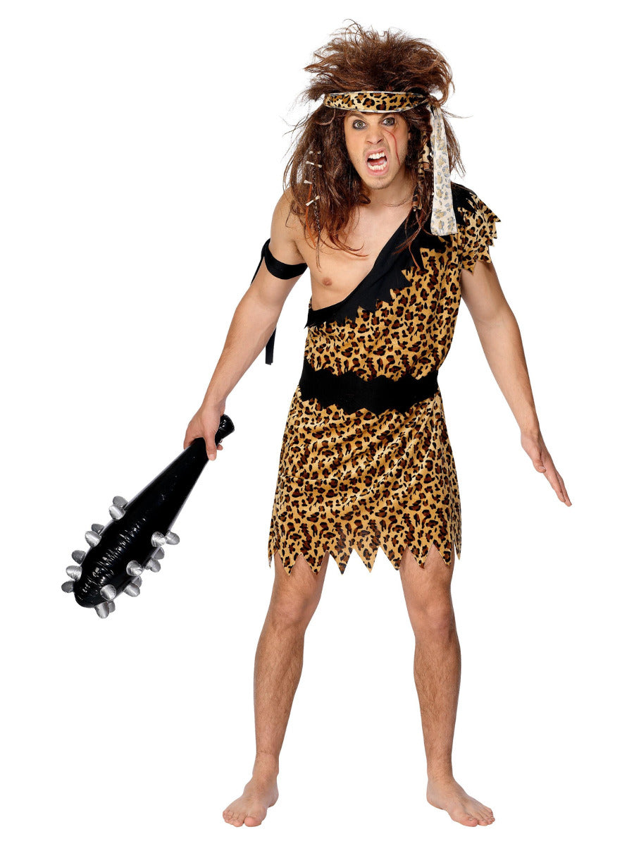 Caveman Costume, Brown - 3