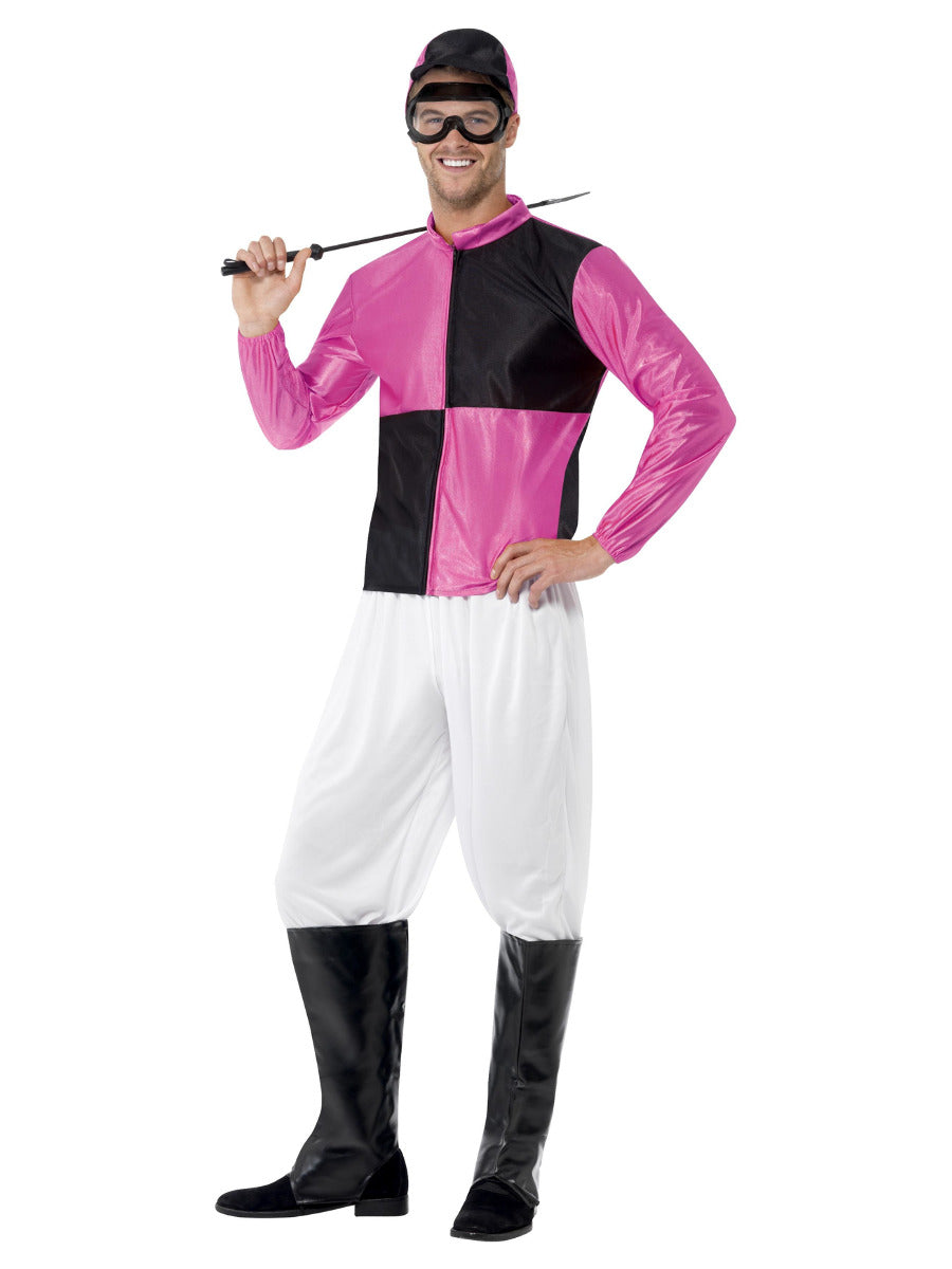 Jockey Costume, Pink & Black - 5