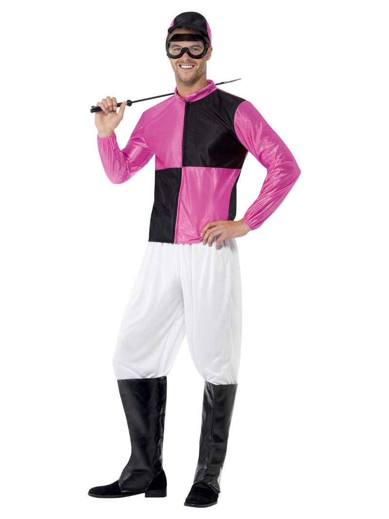 Jockey Costume, Pink & Black - 5