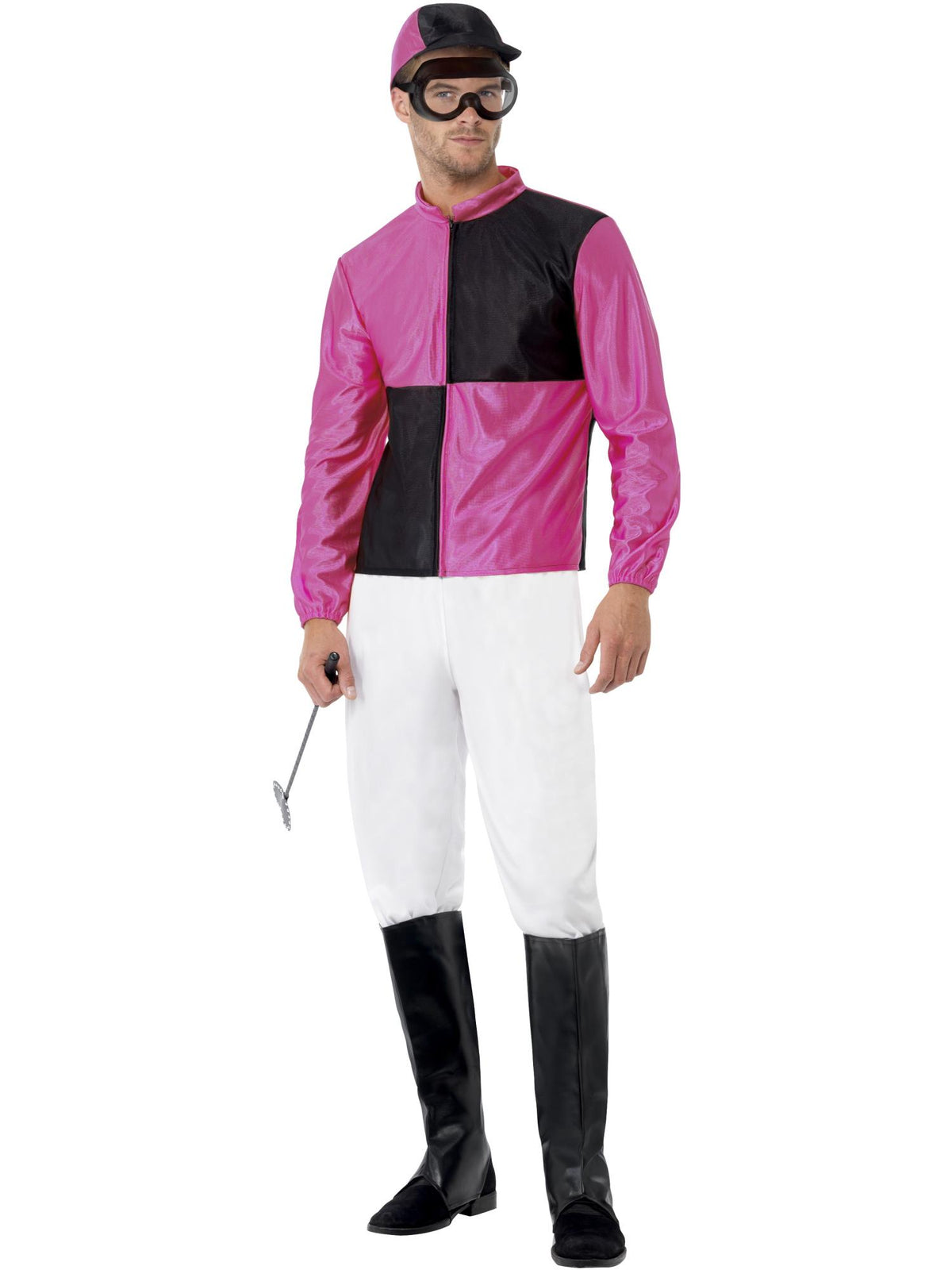 Jockey Costume, Pink & Black 1