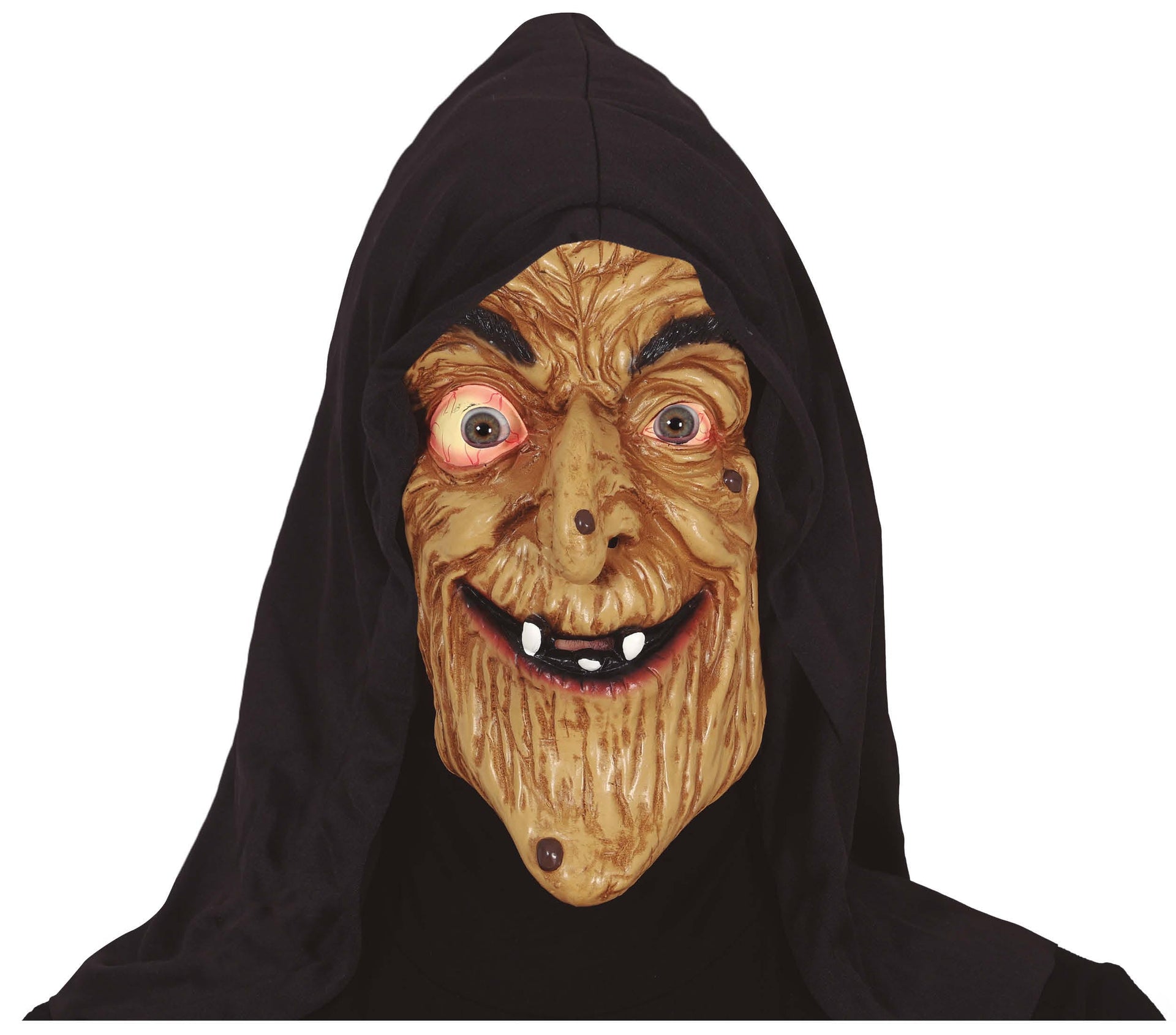 WITCH MASK WITH HOOD, VINYL