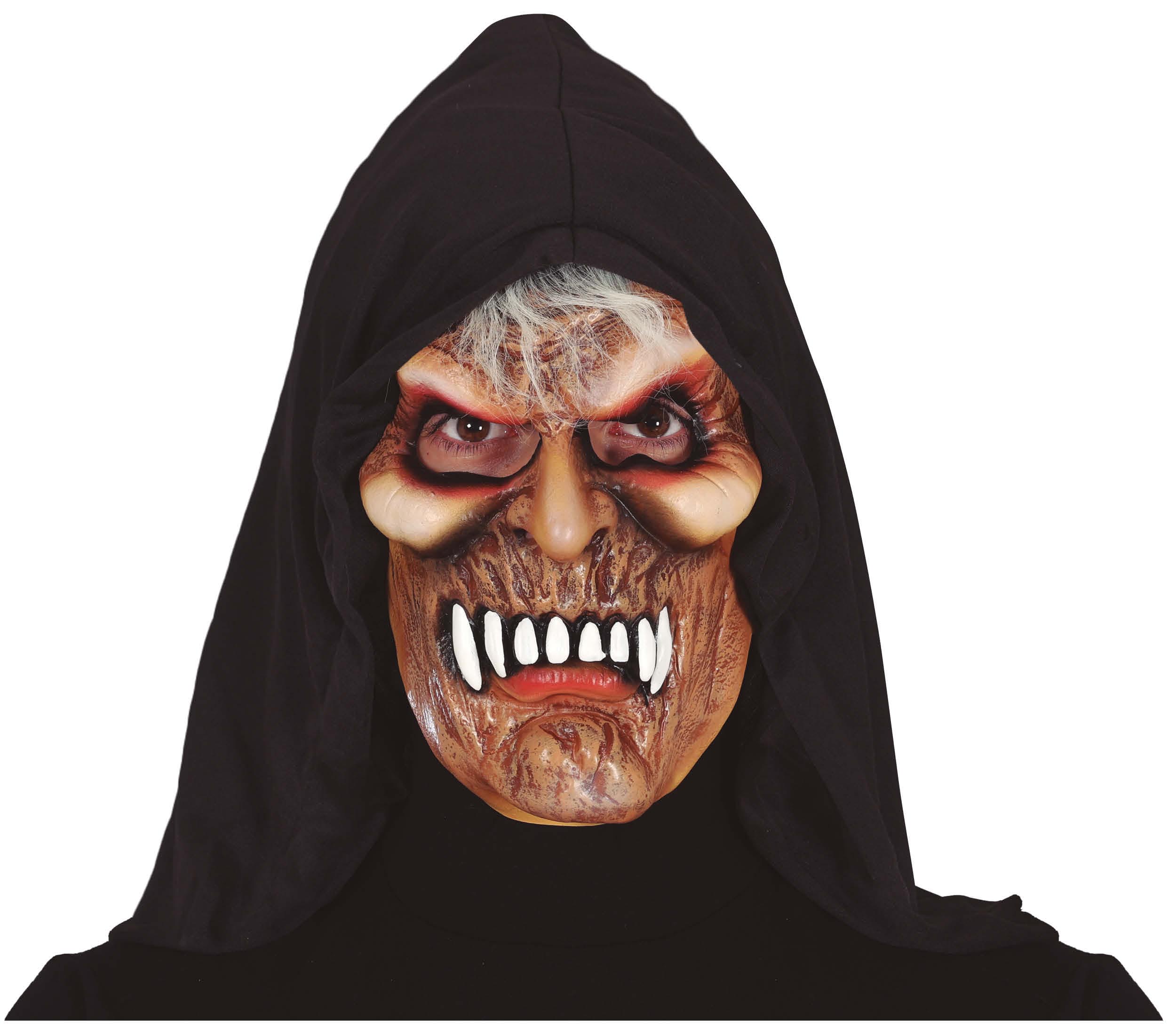 VAMPIRE MASK WITH HOOD, VINYL