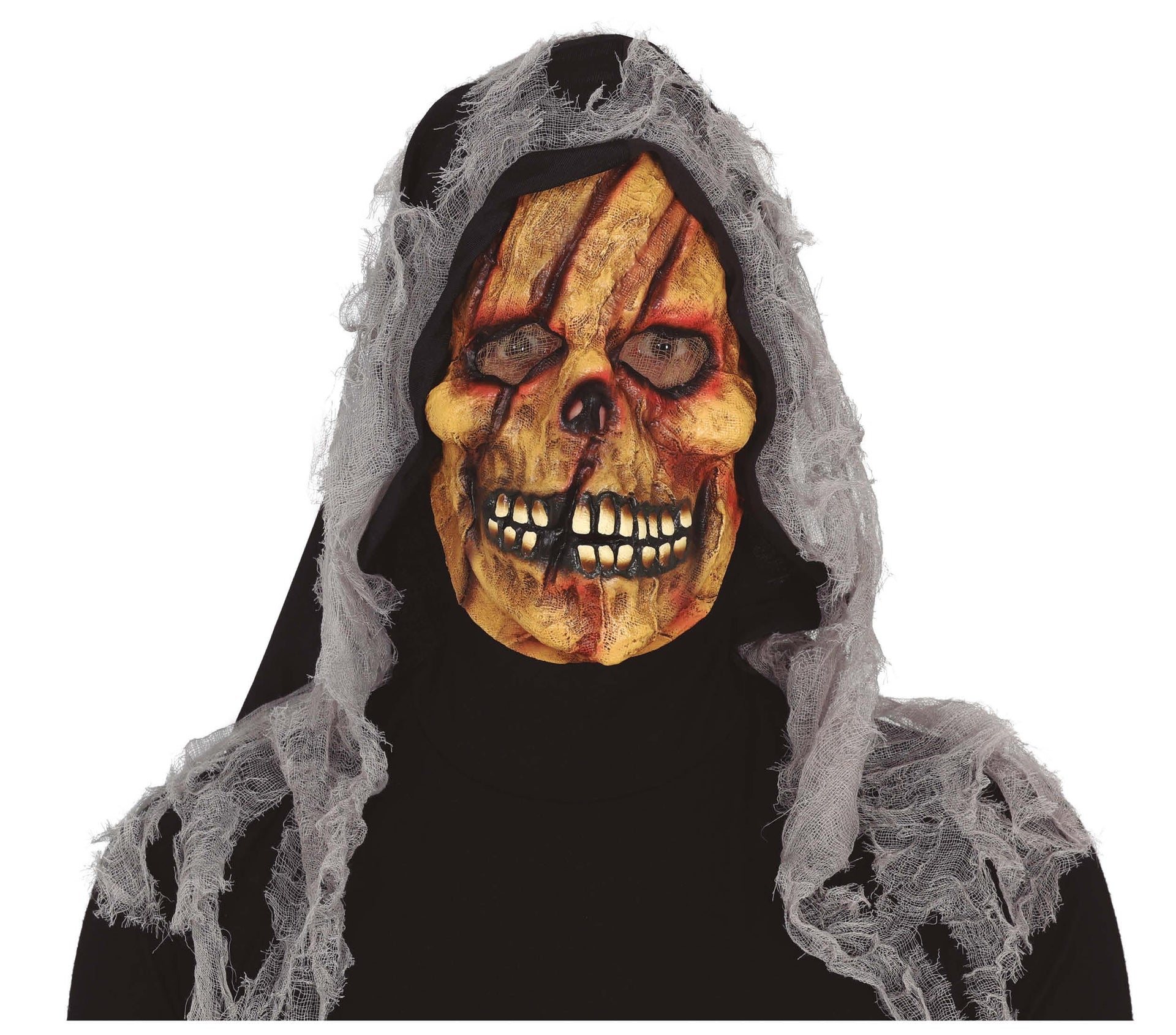 SKELETON MASK WITH HOOD, VINYL
