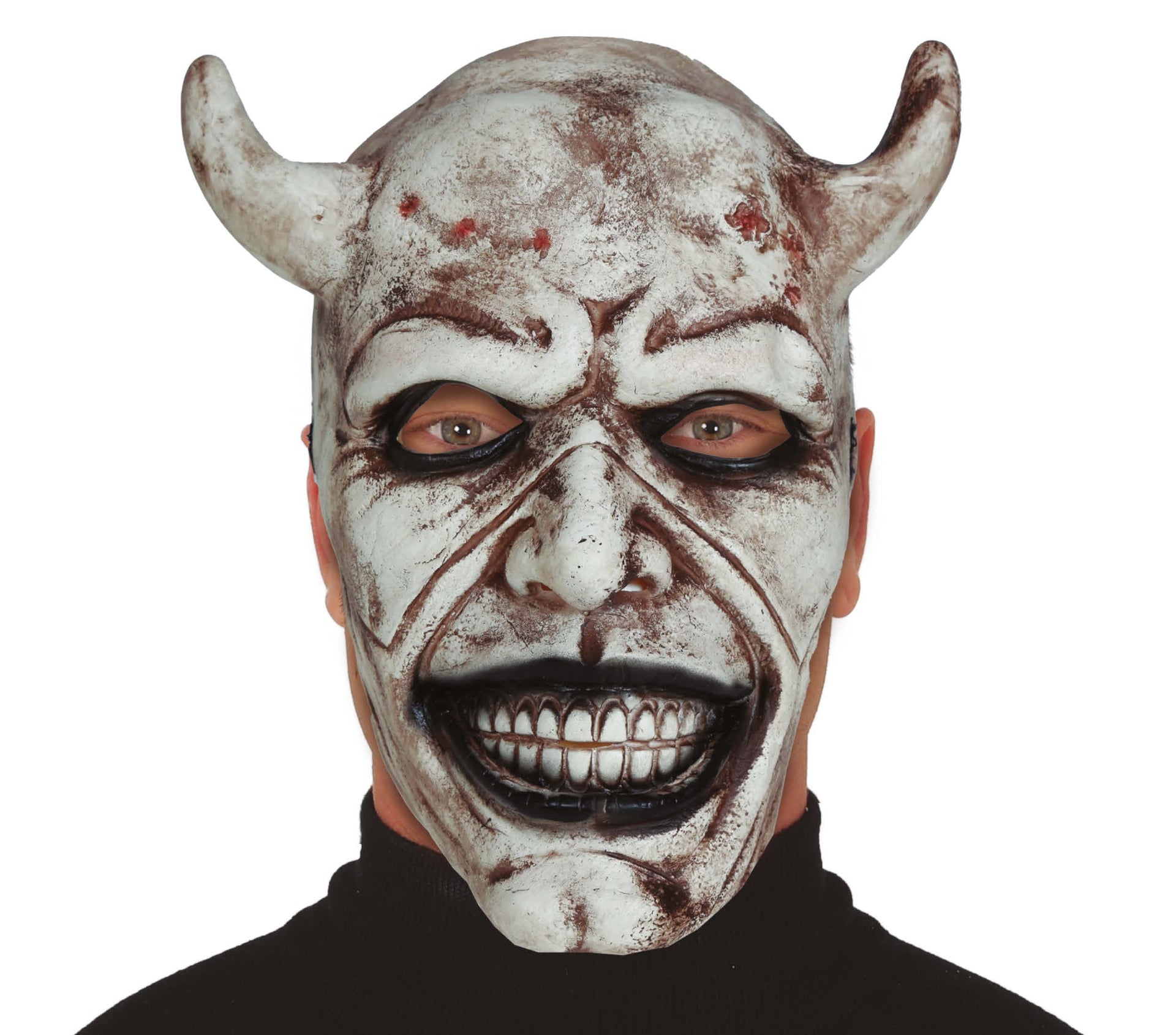 WHITE DEVIL MASK, LATEX