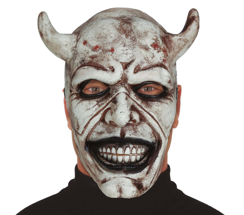 WHITE DEVIL MASK, LATEX