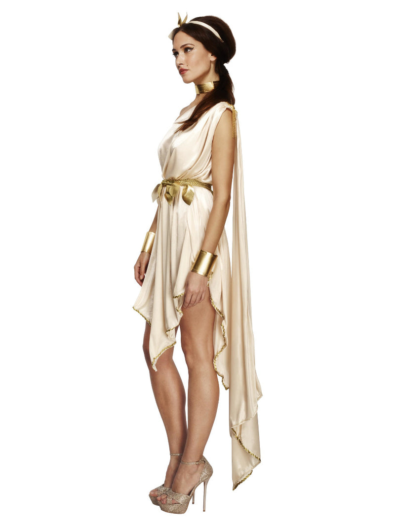 Fever Goddess Costume, Cream - 4
