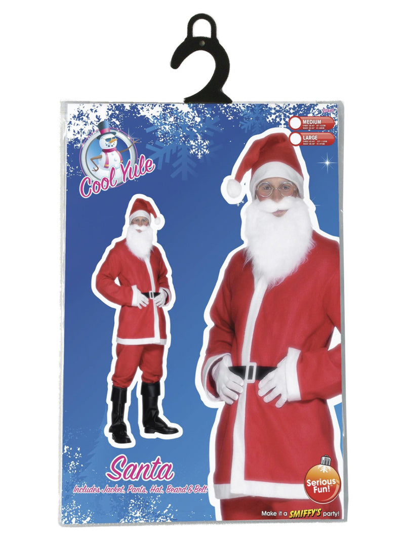 Santa Suit Costume, Red - 3
