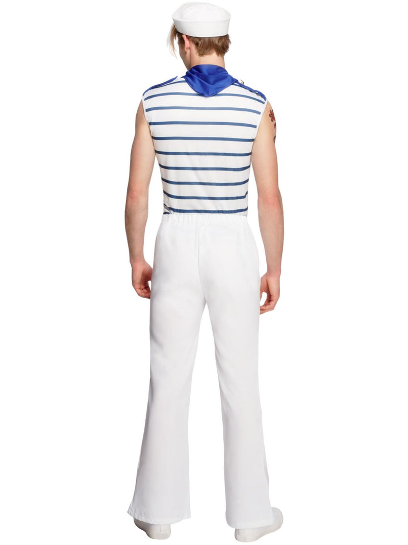 Fever Male French Sailor Costume, White 2