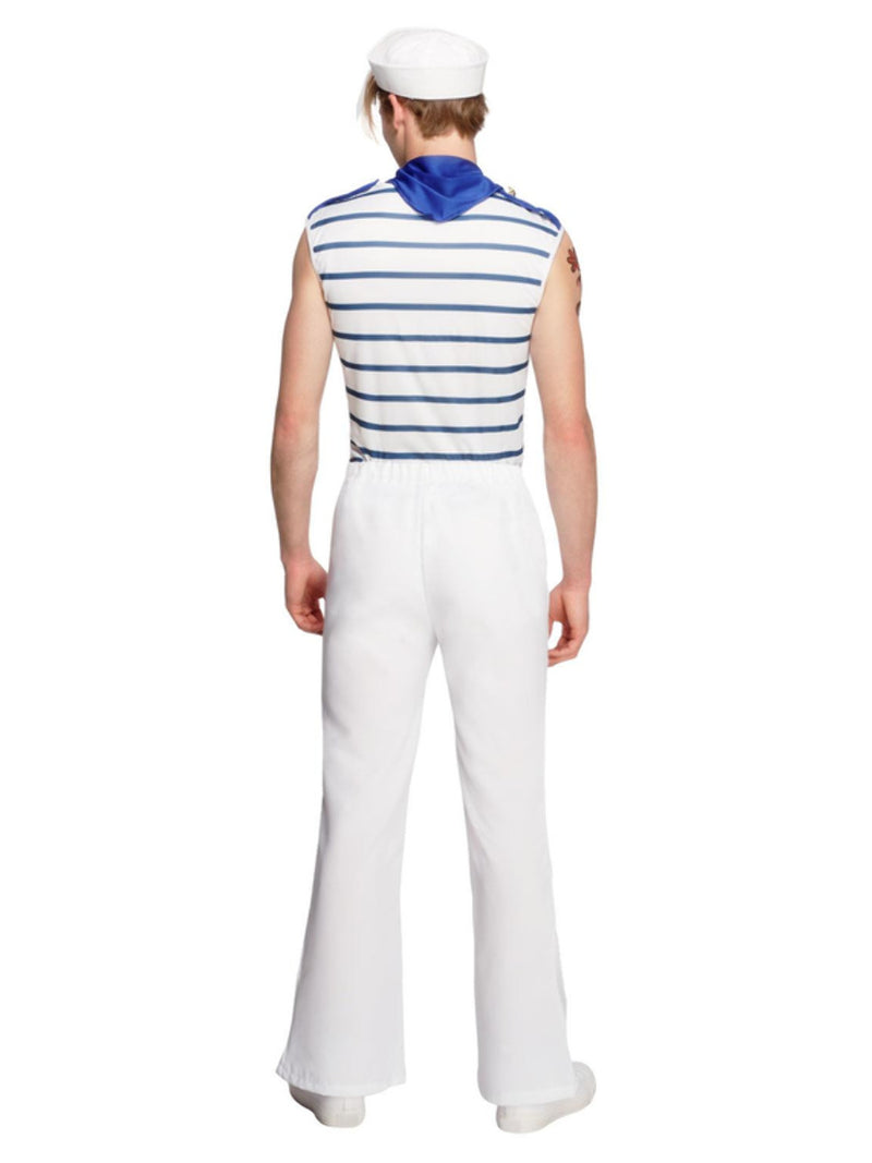 Fever Male French Sailor Costume, White - 3