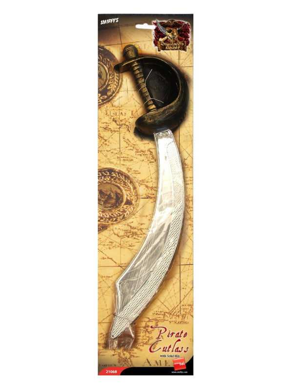 Eyepatch and Pirate Sword, Silver - 2
