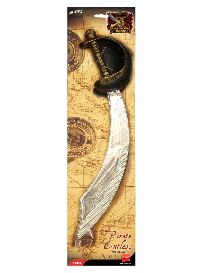 Eyepatch and Pirate Sword, Silver - 1