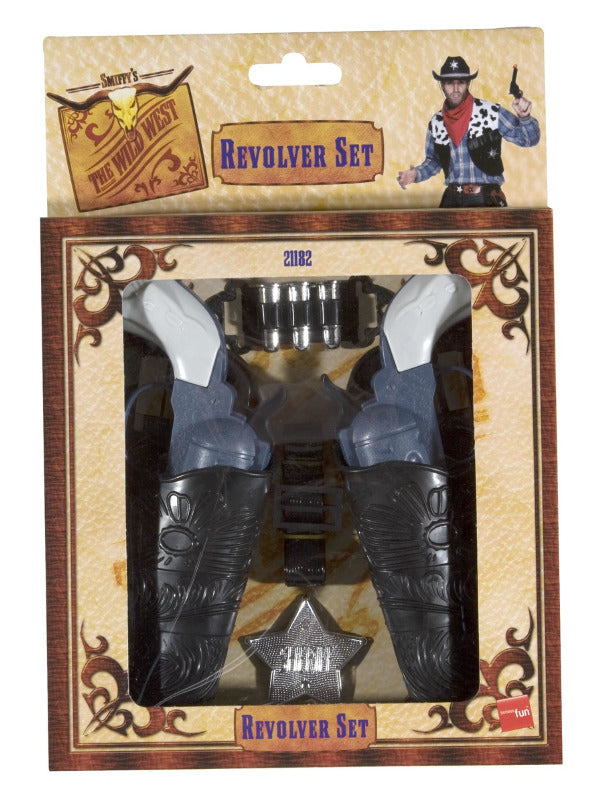Wild West Gun Set, Grey - 2
