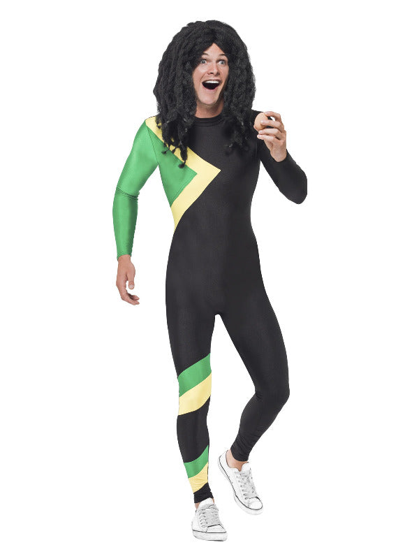 Jamaican Hero Costume, Black - 2