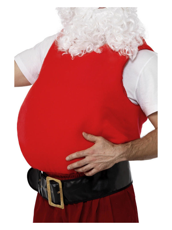 Santa Belly Stuffer, Red - 2
