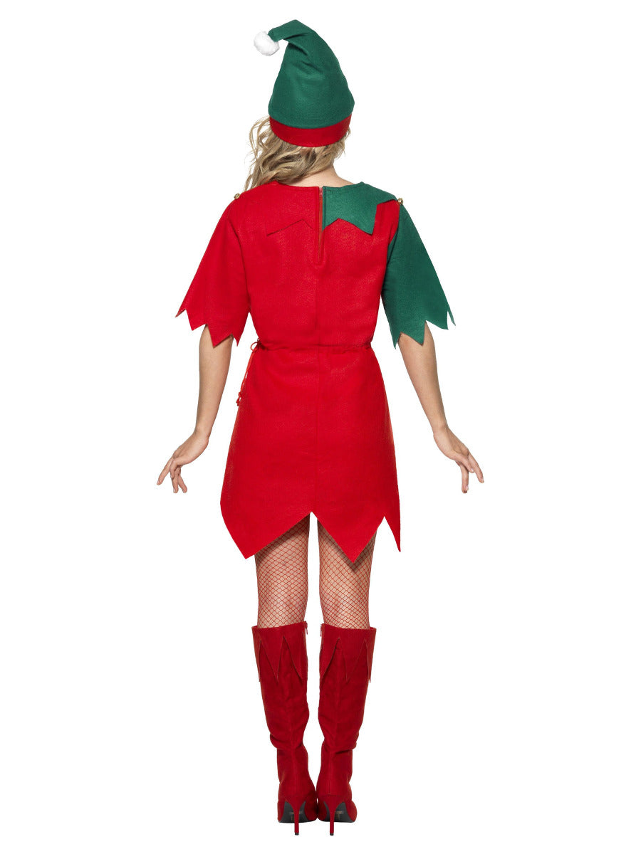 Elf Costume, Red & Green - 3