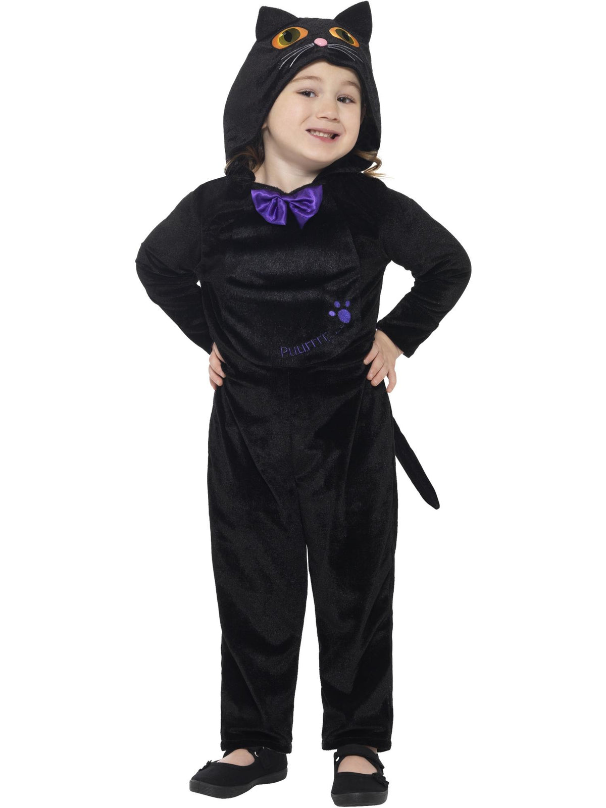 Toddler Cat Costume, Black 1