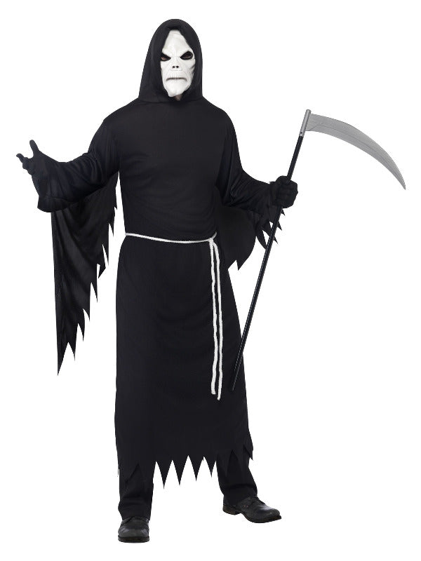 Grim Reaper Costume, Black - 2