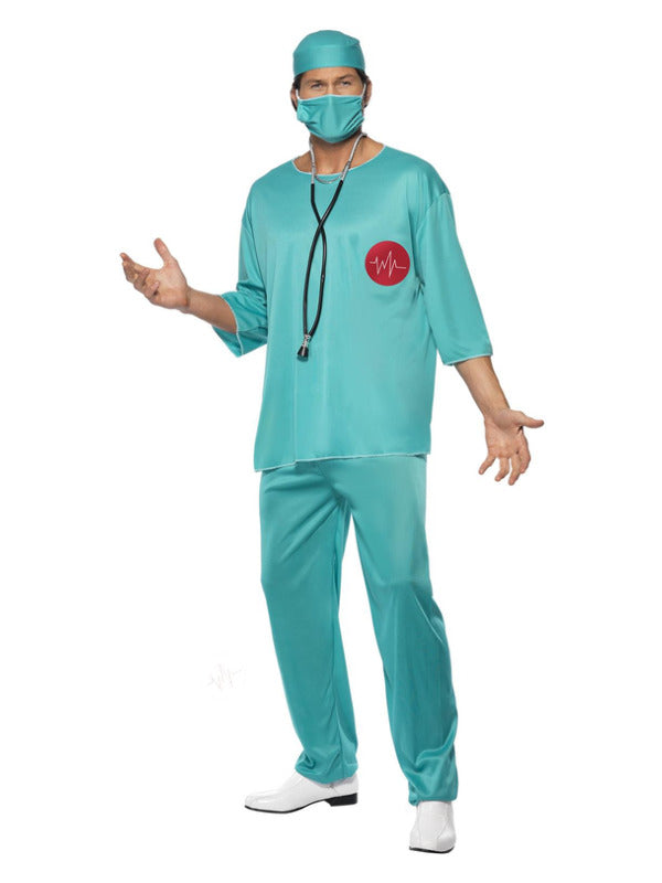 Surgeon Costume, Green - 2