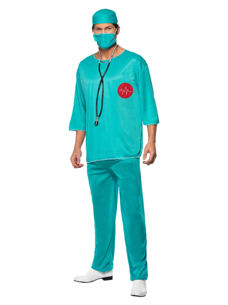 Surgeon Costume, Green - 5