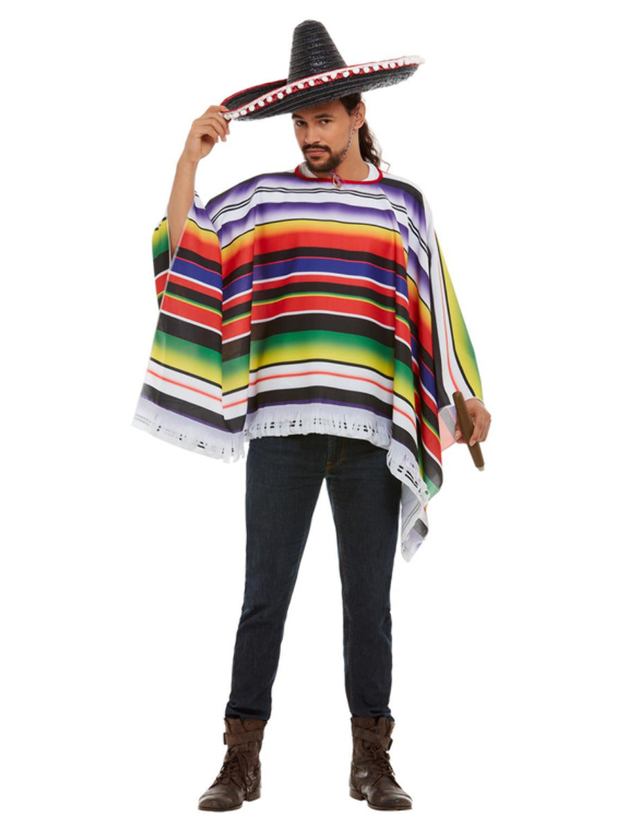 Poncho, Multi-Coloured - 1