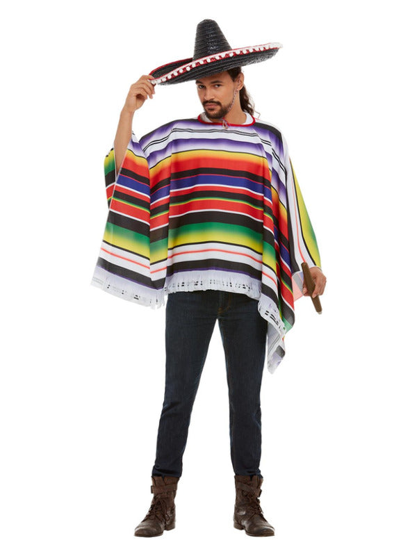 Poncho, Multi-Coloured - 2